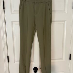 Zara Green Chinos with Tailored Fit